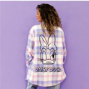 Cakeworthy Daisy Duck Flannel Medium NWT